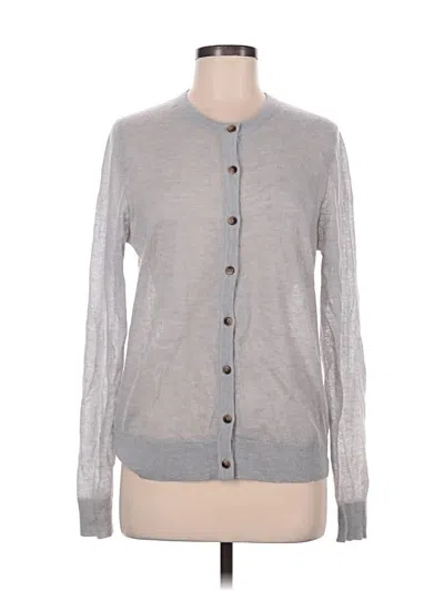 Pre-owned Zara Cardigan Sweater In Gray