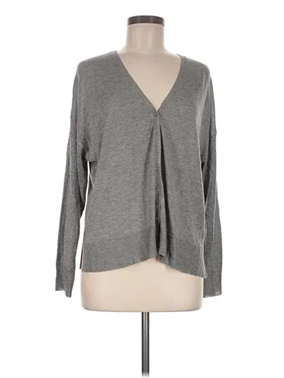 Pre-owned Zara Cardigan Sweater In Gray