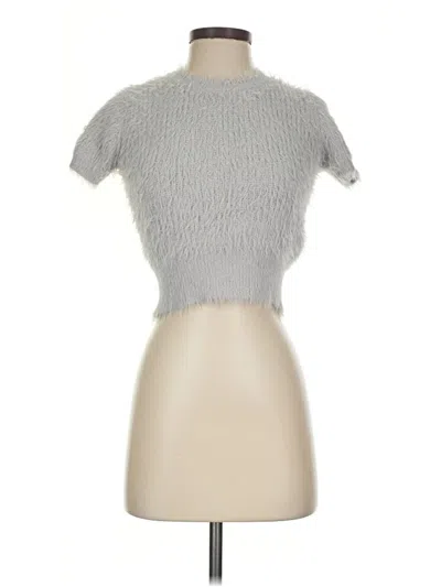 Pre-owned Zara Cardigan Sweater In Gray