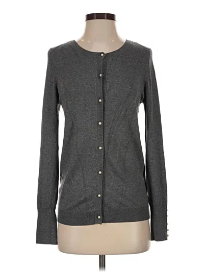 Pre-owned Zara Cardigan Sweater In Gray