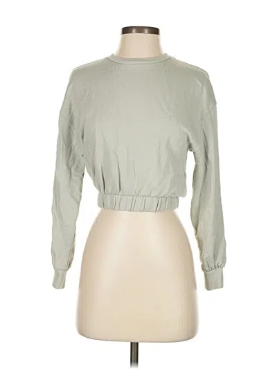 Pre-owned Zara Cardigan Sweater In Green