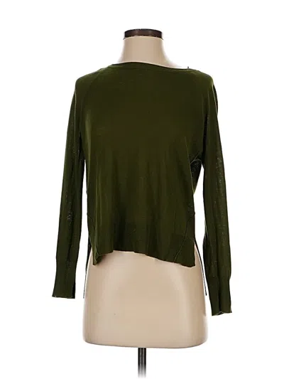 Pre-owned Zara Cardigan Sweater In Green