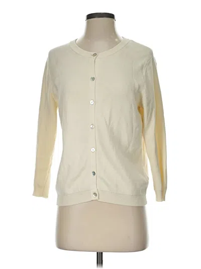 Pre-owned Zara Cardigan Sweater In Ivory