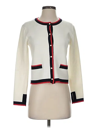 Pre-owned Zara Cardigan Sweater In Ivory