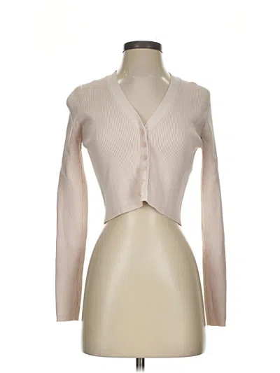 Pre-owned Zara Cardigan Sweater In Ivory
