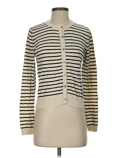 Pre-owned Zara Cardigan Sweater In Ivory