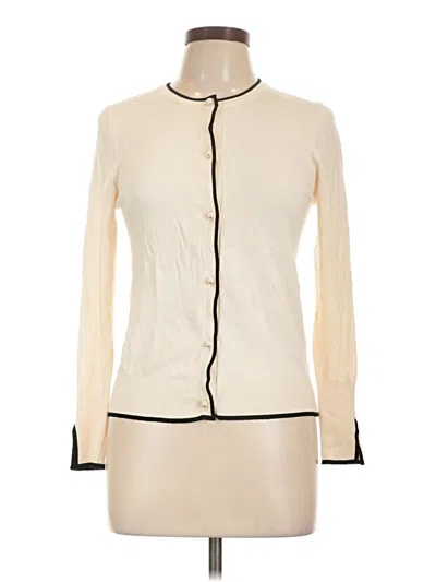 Pre-owned Zara Cardigan Sweater In Ivory