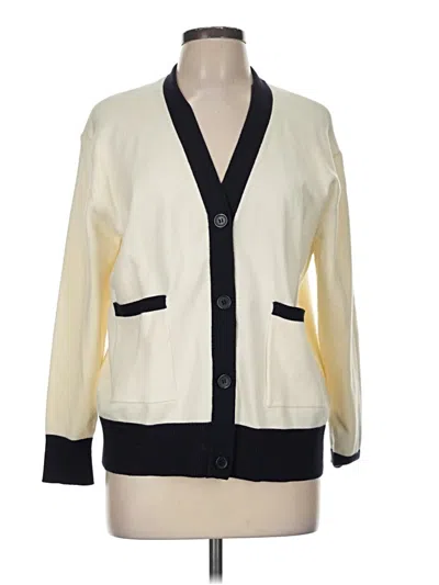 Pre-owned Zara Cardigan Sweater In Ivory