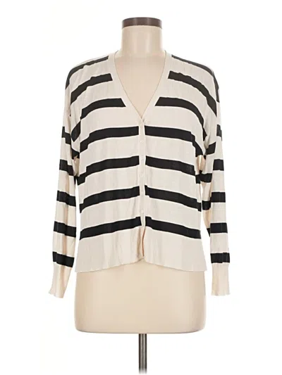 Pre-owned Zara Cardigan Sweater In Ivory