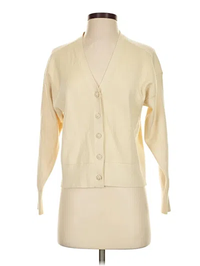 Pre-owned Zara Cardigan Sweater In Ivory