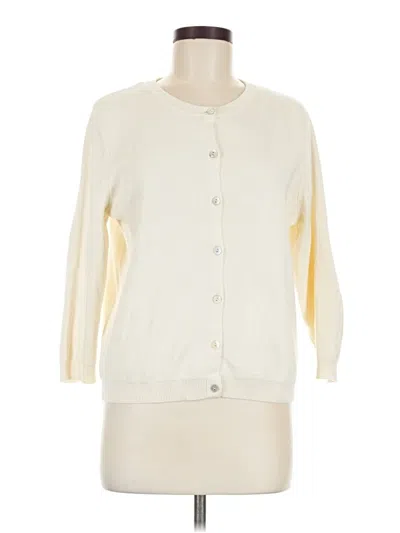 Pre-owned Zara Cardigan Sweater In Ivory