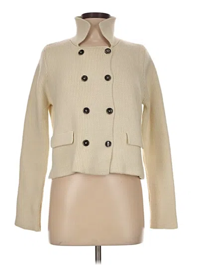 Pre-owned Zara Cardigan Sweater In Ivory