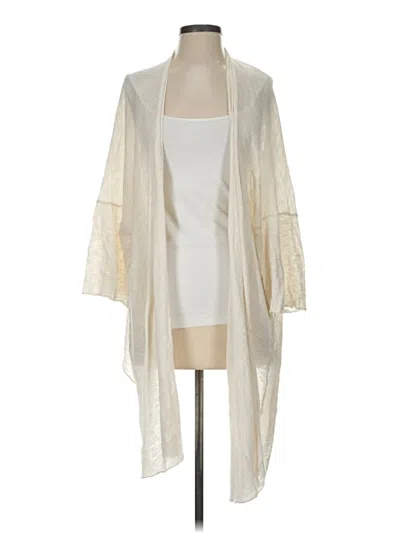 Pre-owned Zara Cardigan Sweater In Ivory