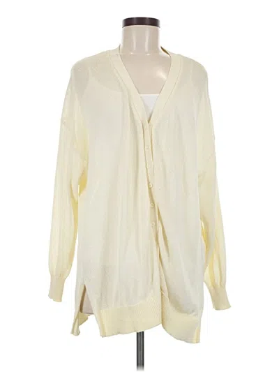 Pre-owned Zara Cardigan Sweater In Ivory