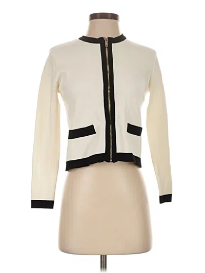 Pre-owned Zara Cardigan Sweater In Ivory