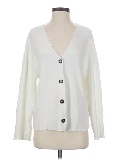 Pre-owned Zara Cardigan Sweater In Ivory