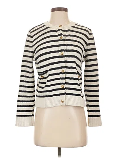 Pre-owned Zara Cardigan Sweater In Ivory