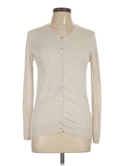 Pre-owned Zara Cardigan Sweater In Ivory