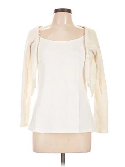 Pre-owned Zara Cardigan Sweater In Ivory