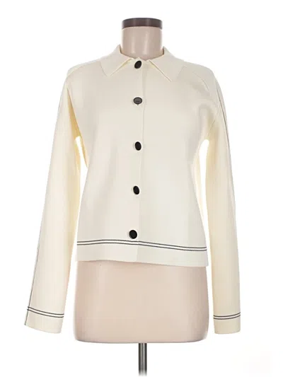 Pre-owned Zara Cardigan Sweater In Ivory