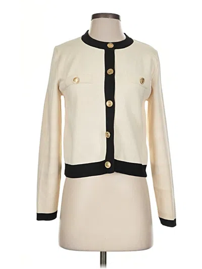 Pre-owned Zara Cardigan Sweater In Ivory