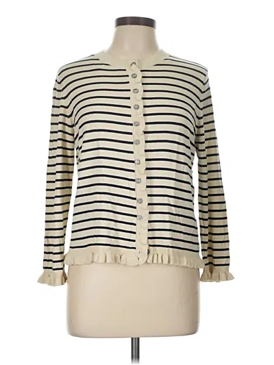 Pre-owned Zara Cardigan Sweater In Ivory