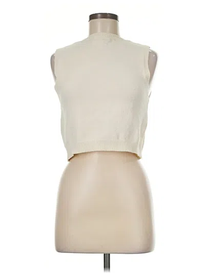Pre-owned Zara Cardigan Sweater In Ivory
