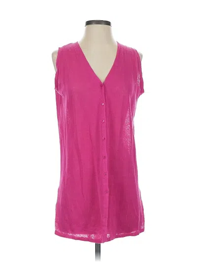 Pre-owned Zara Cardigan Sweater In Pink