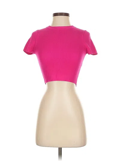 Pre-owned Zara Cardigan Sweater In Pink