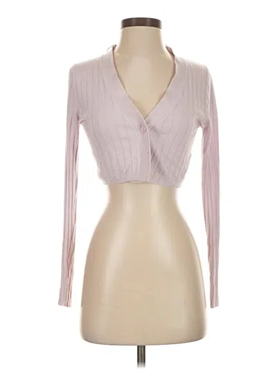 Pre-owned Zara Cardigan Sweater In Pink