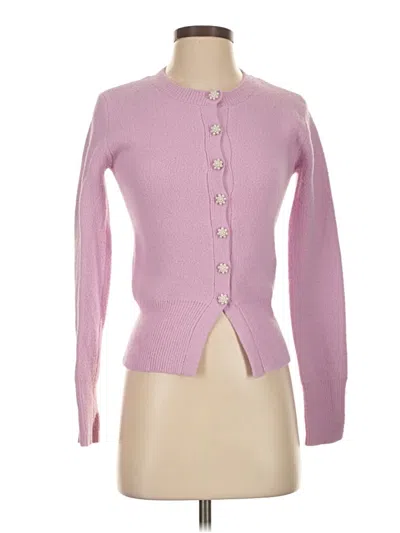 Pre-owned Zara Cardigan Sweater In Pink