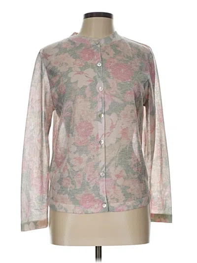 Pre-owned Zara Cardigan Sweater In Pink
