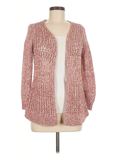 Pre-owned Zara Cardigan Sweater In Pink