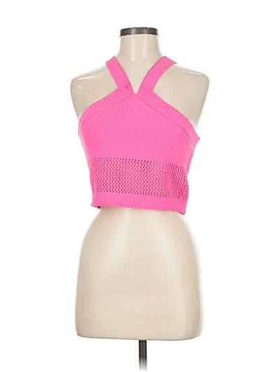 Pre-owned Zara Cardigan Sweater In Pink