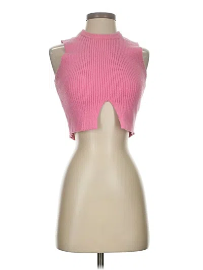 Pre-owned Zara Cardigan Sweater In Pink