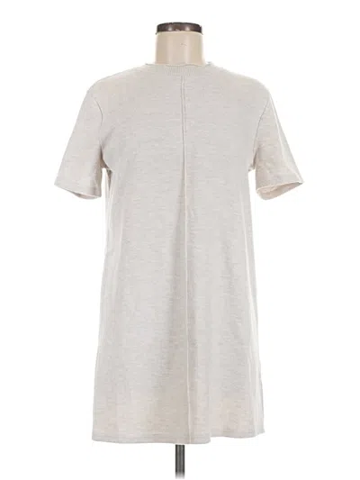Pre-owned Zara Cardigan Sweater In Silver