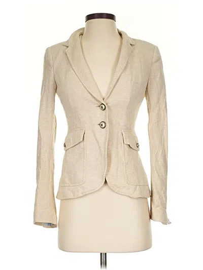 Pre-owned Zara Cardigan Sweater In Tan