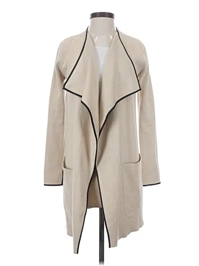Pre-owned Zara Cardigan Sweater In Tan