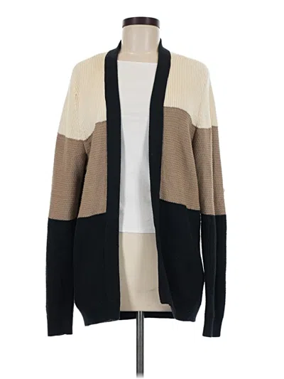 Pre-owned Zara Cardigan Sweater In Tan