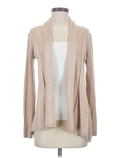 Pre-owned Zara Cardigan Sweater In Tan