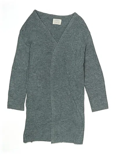 Pre-owned Zara Kids' Cardigan Sweater In Teal