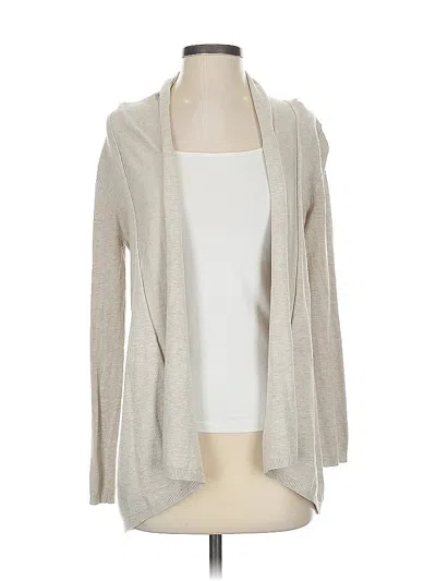 Pre-owned Zara Cardigan Sweater In White