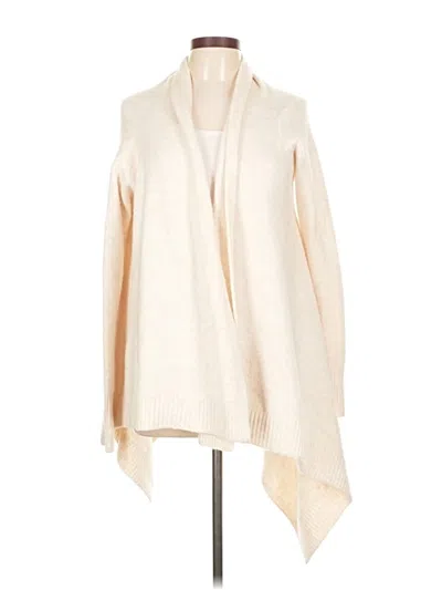 Pre-owned Zara Cardigan Sweater In White