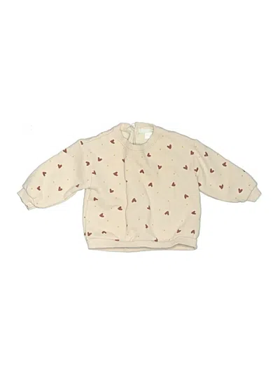 Pre-owned Zara Babies' Cardigan Sweater In White
