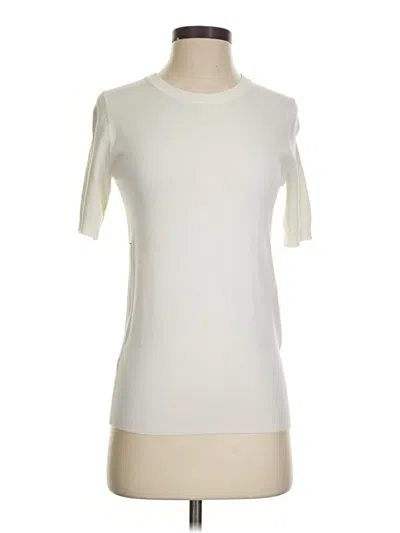 Pre-owned Zara Cardigan Sweater In White