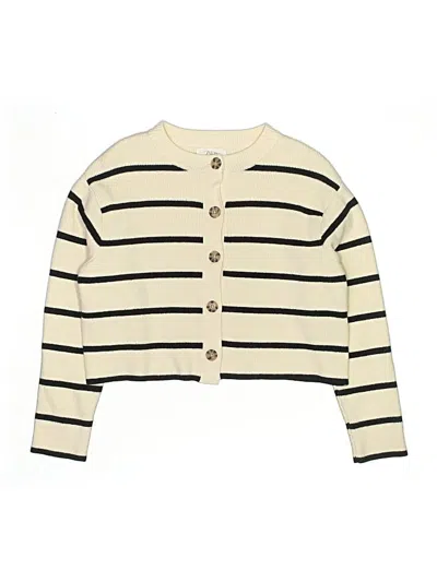 Pre-owned Zara Kids' Cardigan Sweater In White