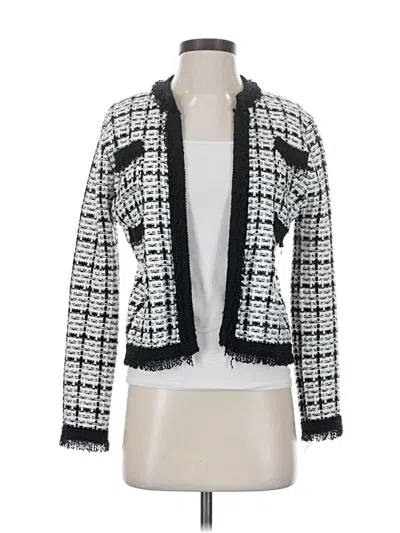 Pre-owned Zara Cardigan Sweater In White