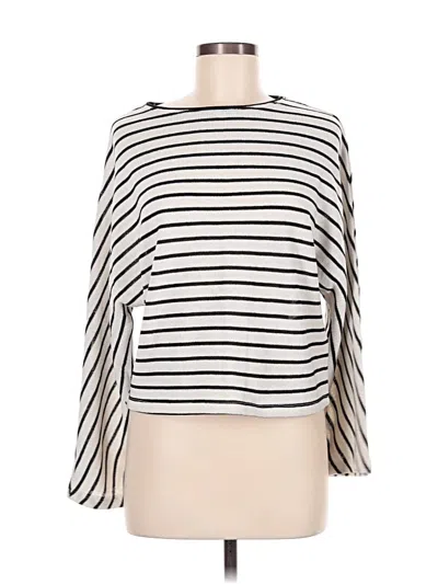 Pre-owned Zara Cardigan Sweater In White