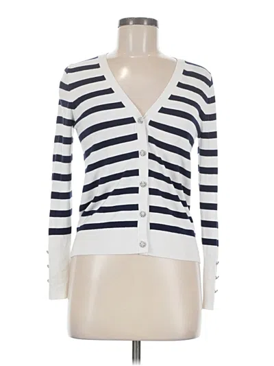 Pre-owned Zara Cardigan Sweater In White