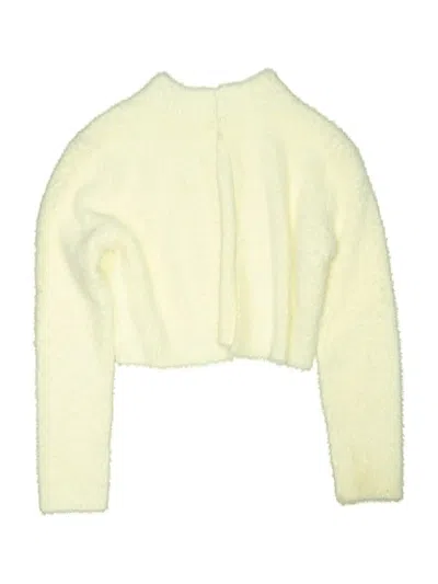 Pre-owned Zara Kids' Cardigan Sweater In Yellow